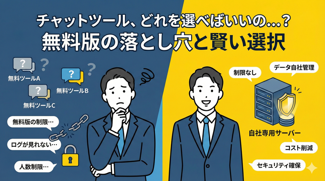 社内チャット無料おすすめ｜Slack・LINE WORKSの制限を回避する「Mattermost」とは Thumbnail