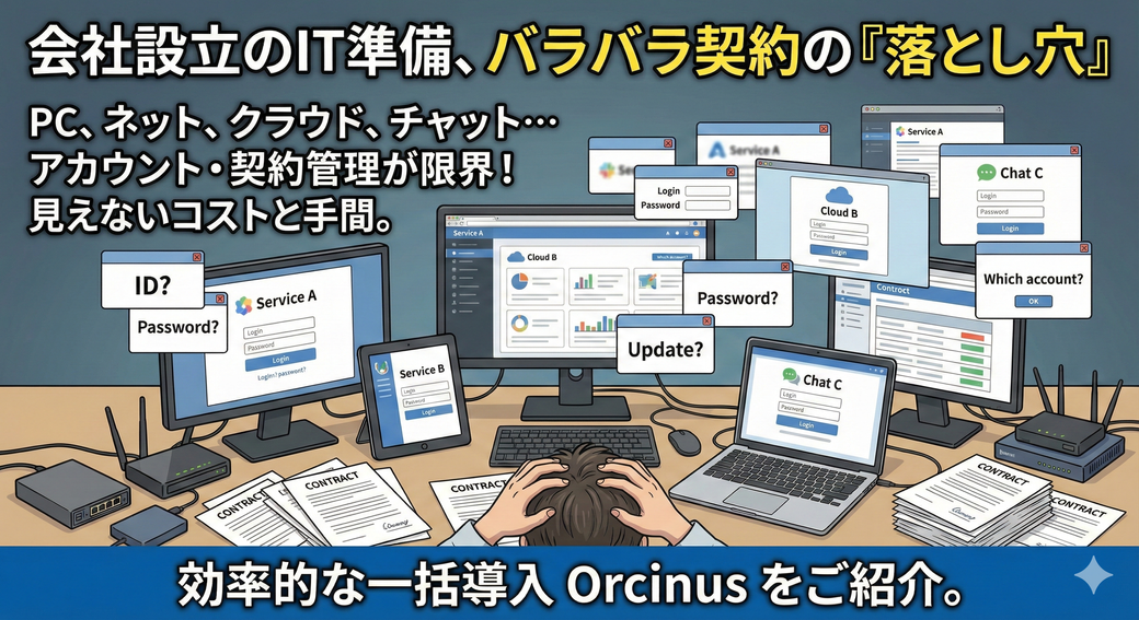 【保存版】会社設立時に揃えるべき「IT機器・インフラ」完全チェックリスト Thumbnail