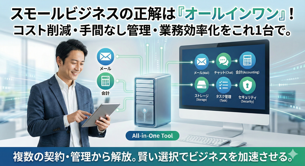 【スモールビジネスのツールおすすめ】あれこれ契約してない？「全部入り」で固定費を削減する賢い選び方 Thumbnail