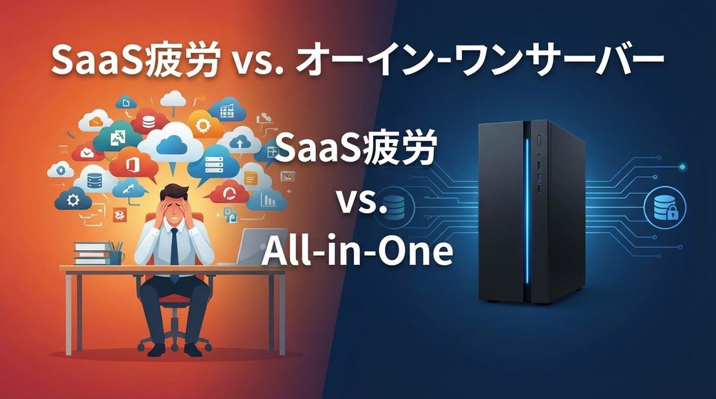 「SaaS疲れ」していませんか？ 中小企業のITコストと情報資産を守る賢い一手 Thumbnail